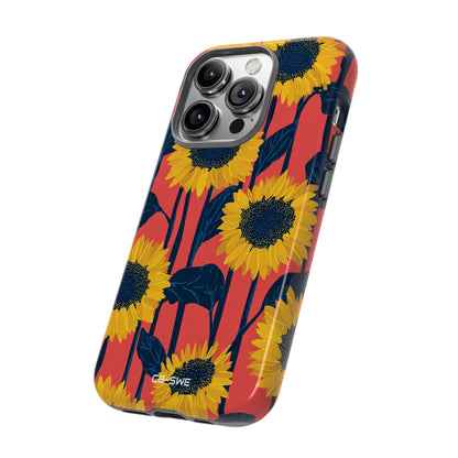 Vibrant Sunflower Rhythm - iPhone Case
