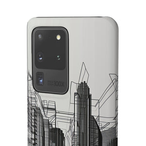 Urban Wireframe | Slim Phone Case for Samsung