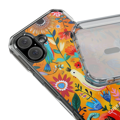 Colorful Birds Bloom iPhone 16 Case - Impact
