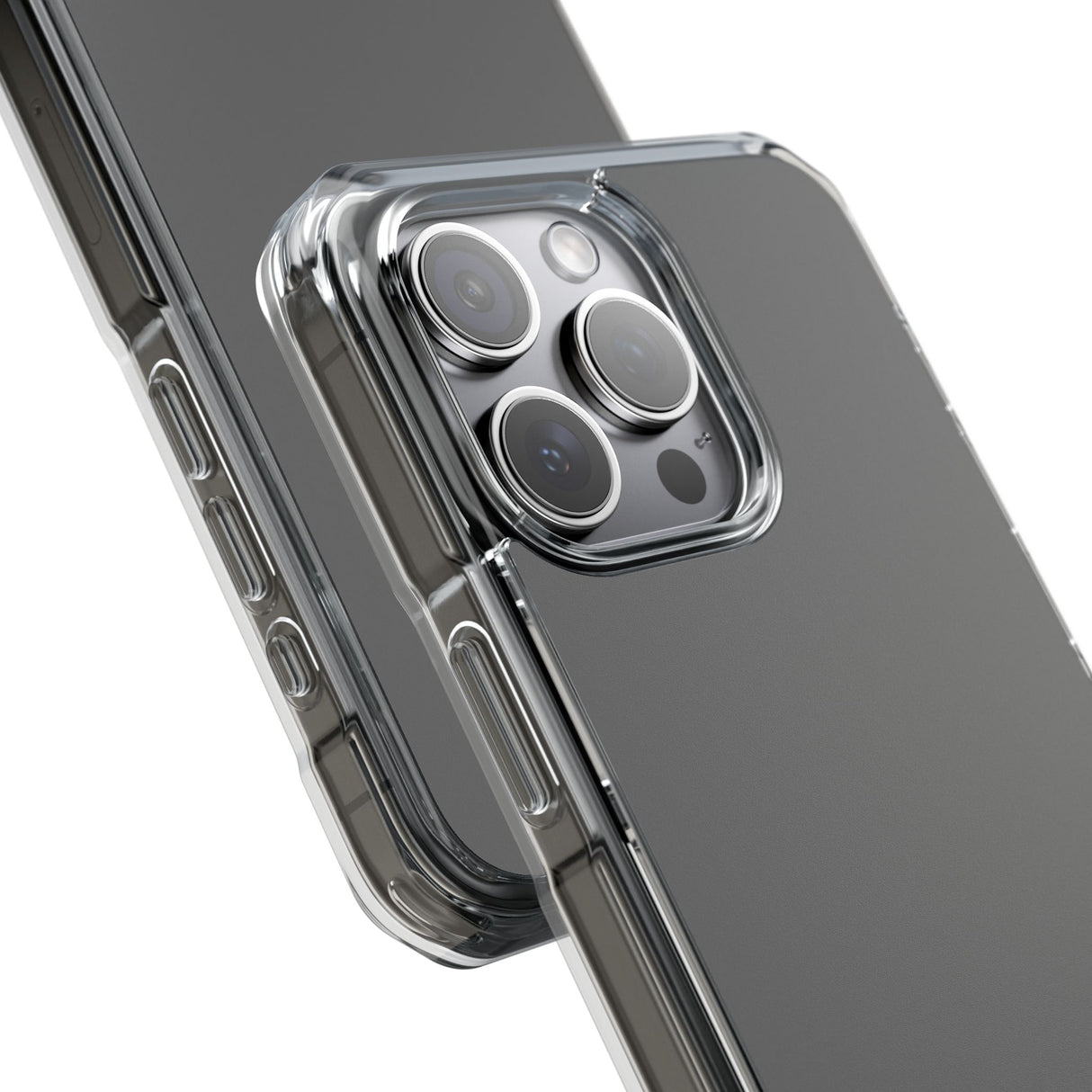 Dim Gray | Phone Case for iPhone (Clear Impact Case - Magnetic)