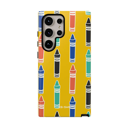 Crayons Dance Joyfully - Samsung Case