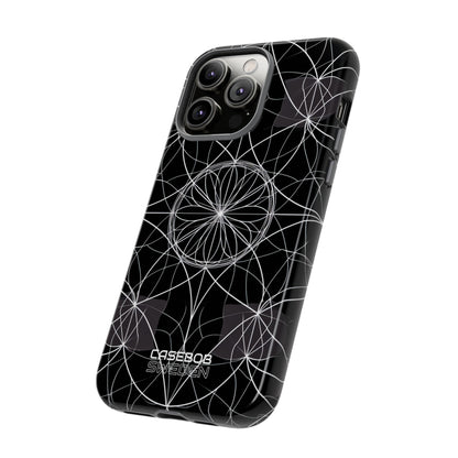 Symmetric Line Bloom iPhone 14 - Tough