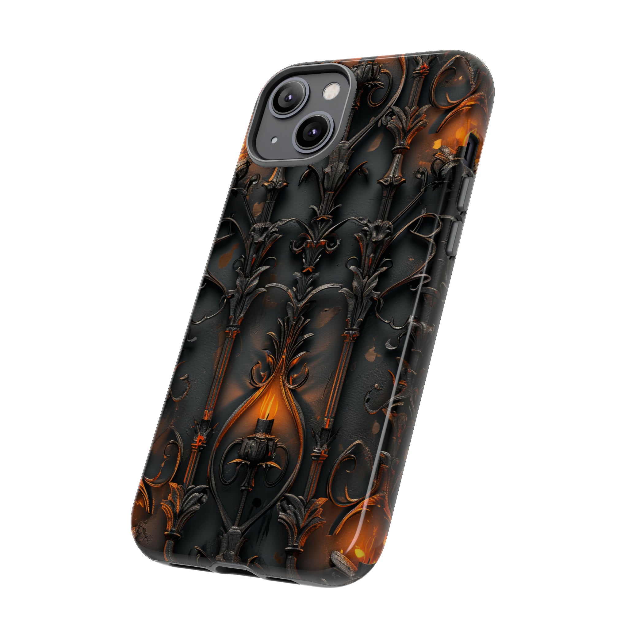 Ornate Ironwork Gothic - Protective Phone Case