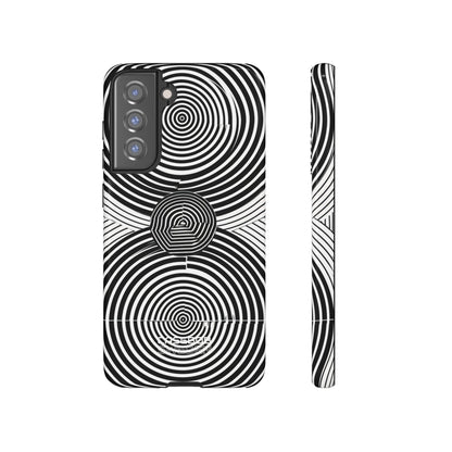 Monochrome Spiral Motion  Samsung S21 - Tough