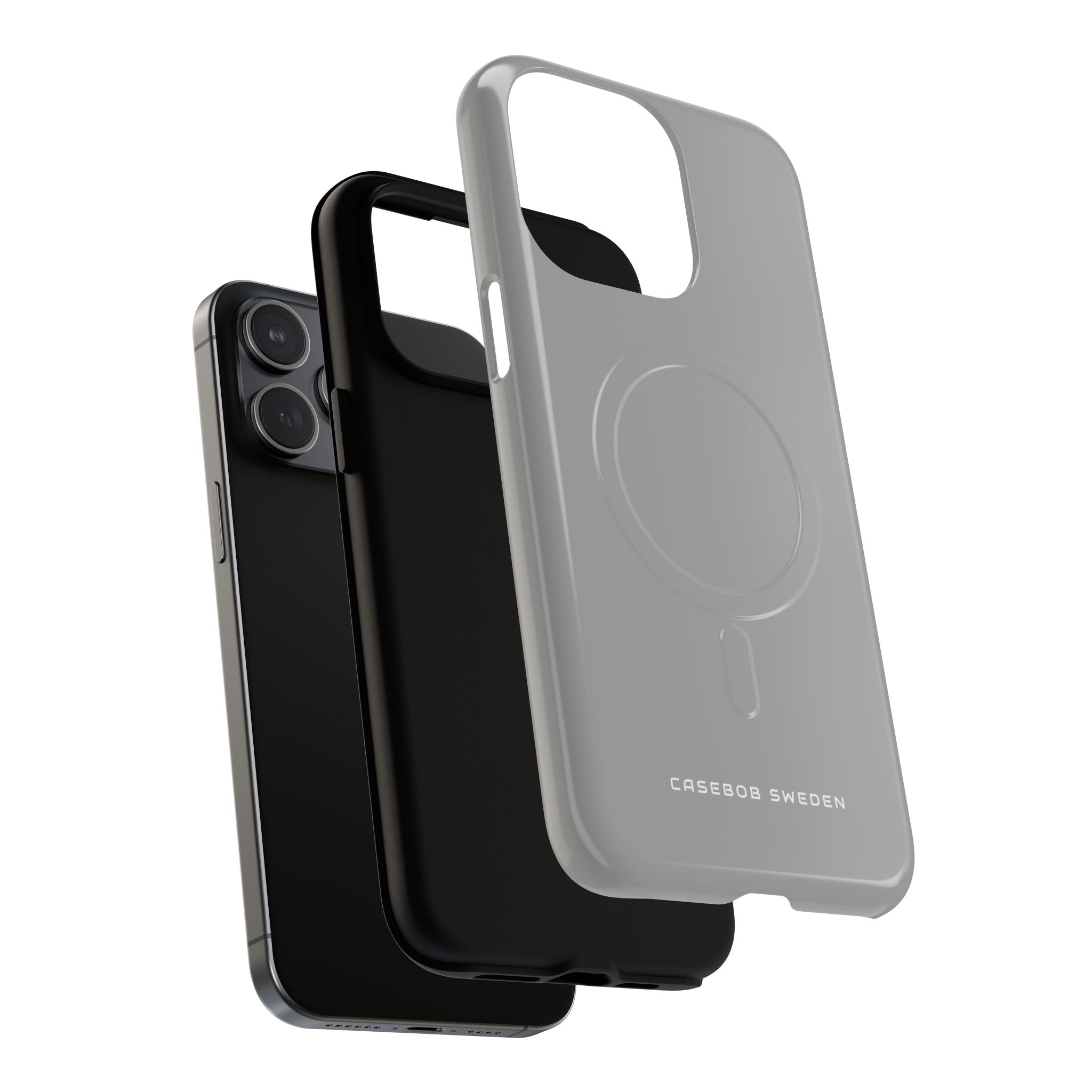 Dark Gray iPhone 15 | Tough+ Phone Case