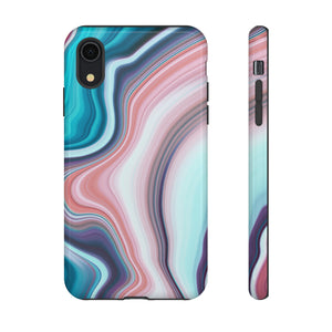 Pink Swirls - Protective Phone Case