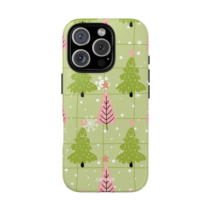 Whimsical Trees Dance - iPhone Case
