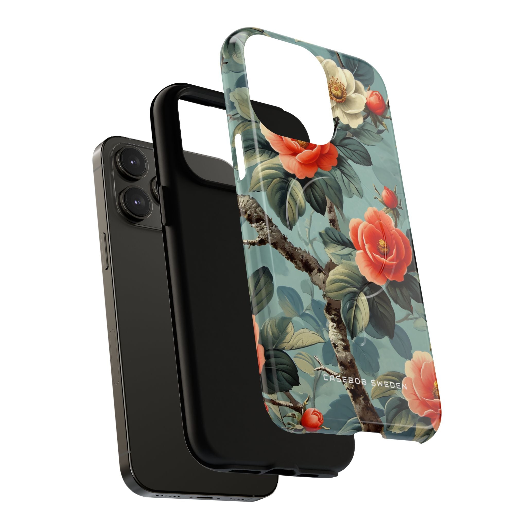 Vintage Floral Romance iPhone 14 | Tough+ Phone Case