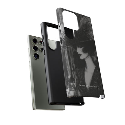 Timeless Elegance in Monochrome Samsung S23 - Tough Phone Case