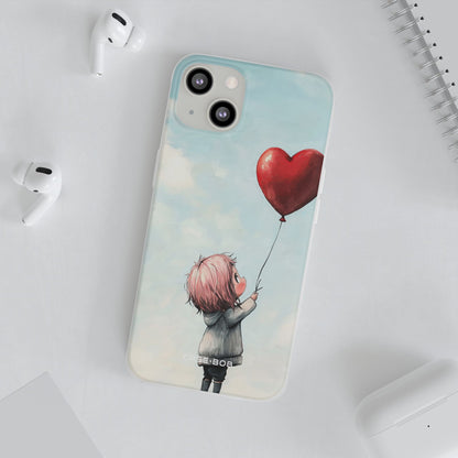 Heart Balloon Glow iPhone 13 - Soft