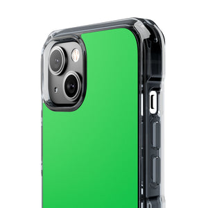 Malachite Green | Phone Case for iPhone (Clear Impact Case - Magnetic)