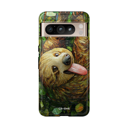 Sloth Hangs Playfully - Google Pixel Case