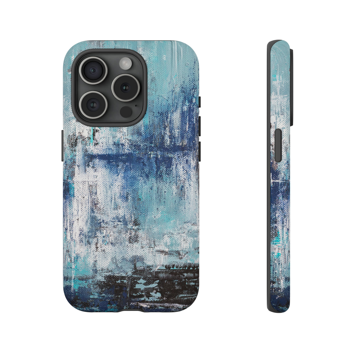 Blue Acrylic - Protective Phone Case