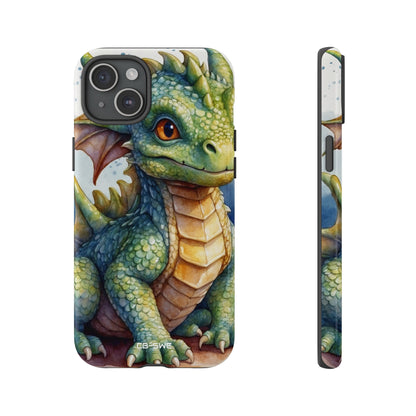 Green Dragon Smiles - iPhone Case