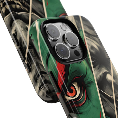 Demonic Panels Clash - iPhone Case