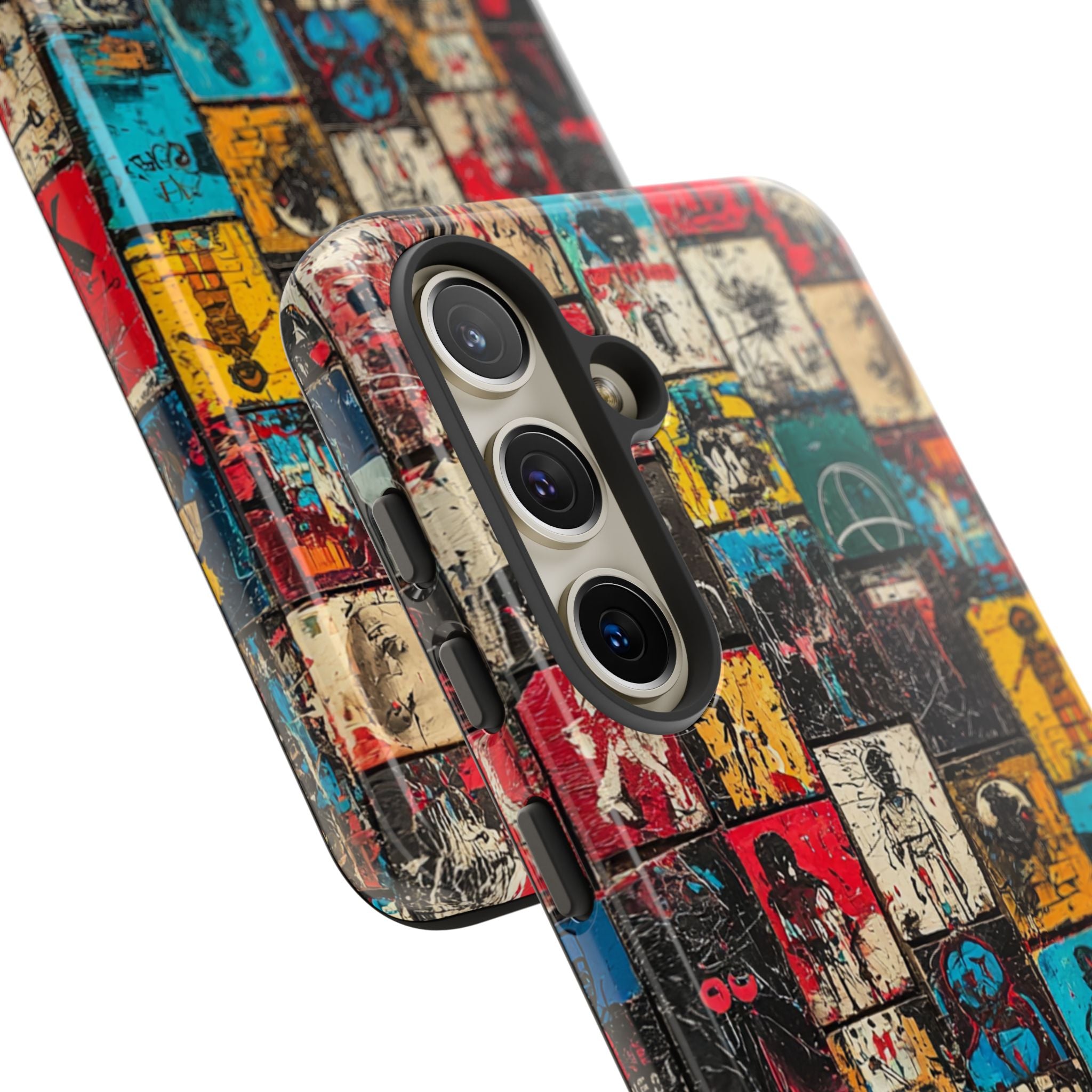 Figured Grid Samsung S24 Case - Tough