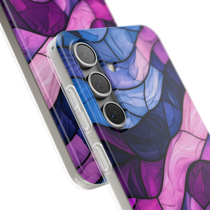 Wavelike Glow Samsung S24 Case - Soft