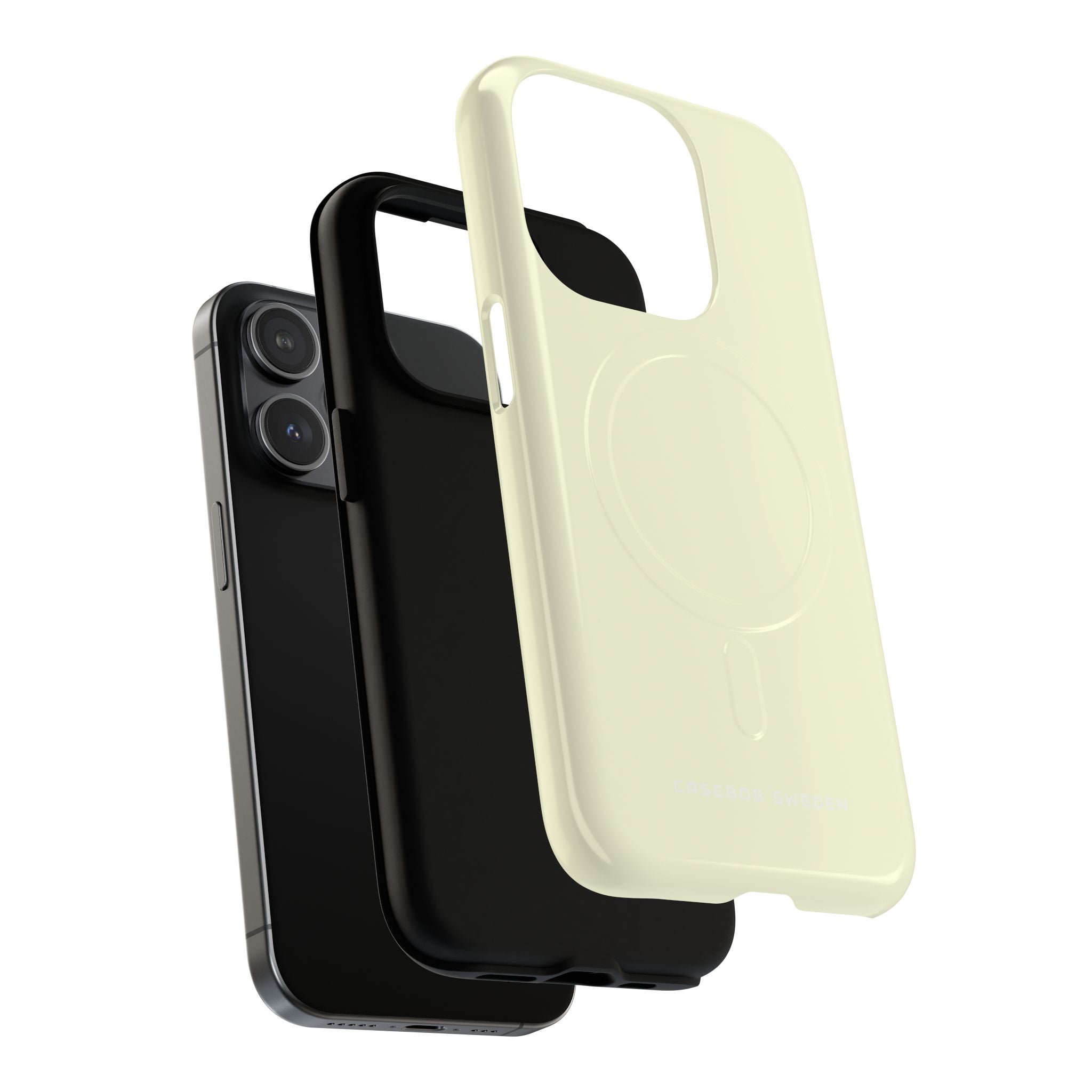 Light Yellow iPhone 15 | Tough+ Phone Case