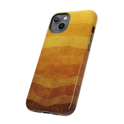 Sunset Gleam: Radiant Gradient - Protective Phone Case