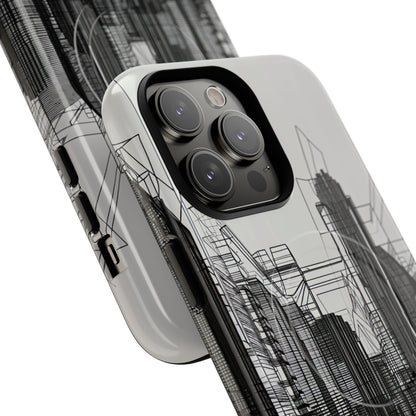 Urban Line Maze iPhone 14 - Tough+