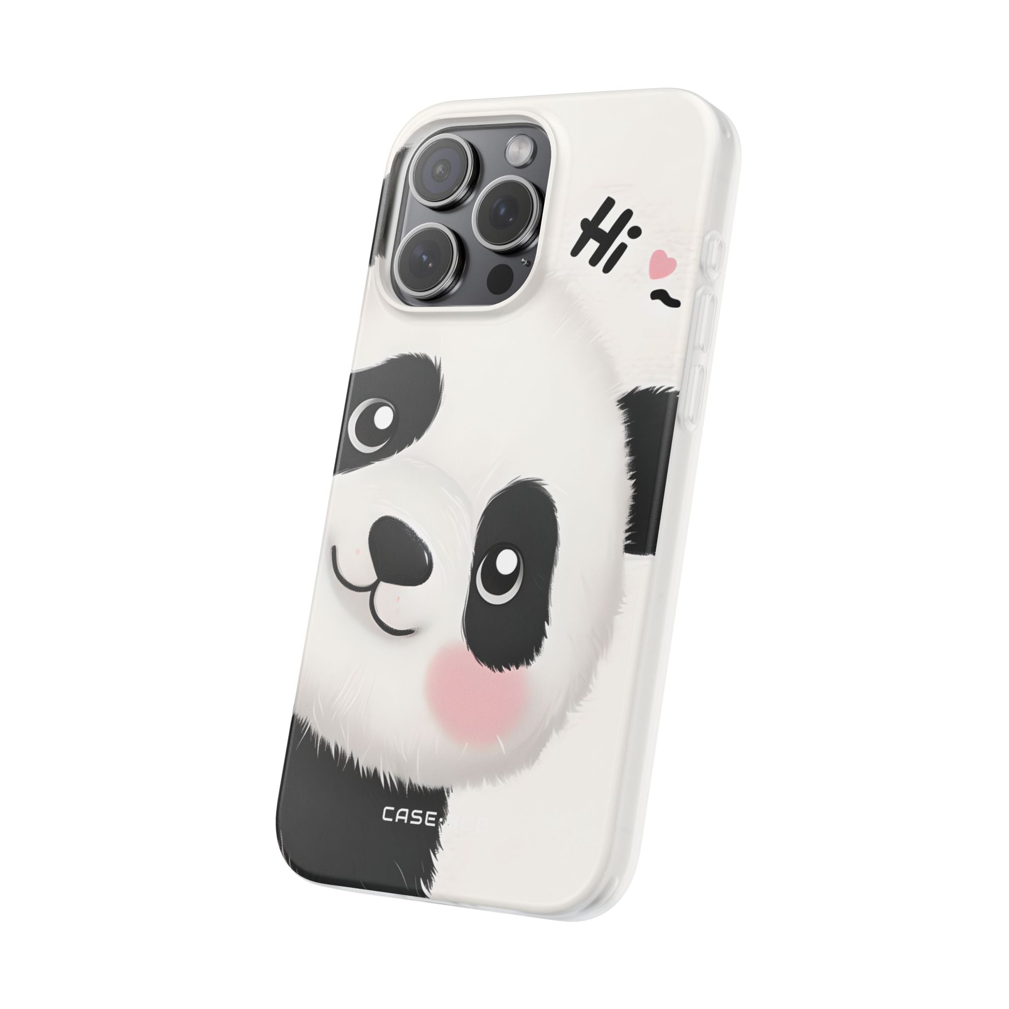 Panda Glow iPhone 15 Pro Max Case - Soft