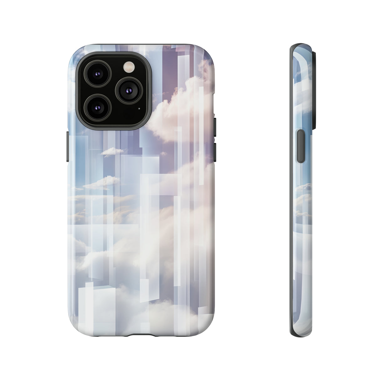 Cloudscape Gradient: Computing Elegance - Protective Phone Case