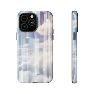 Cloudscape Gradient: Computing Elegance - Protective Phone Case