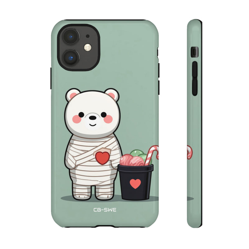 Mummy Bear Smiles Bright - iPhone Case