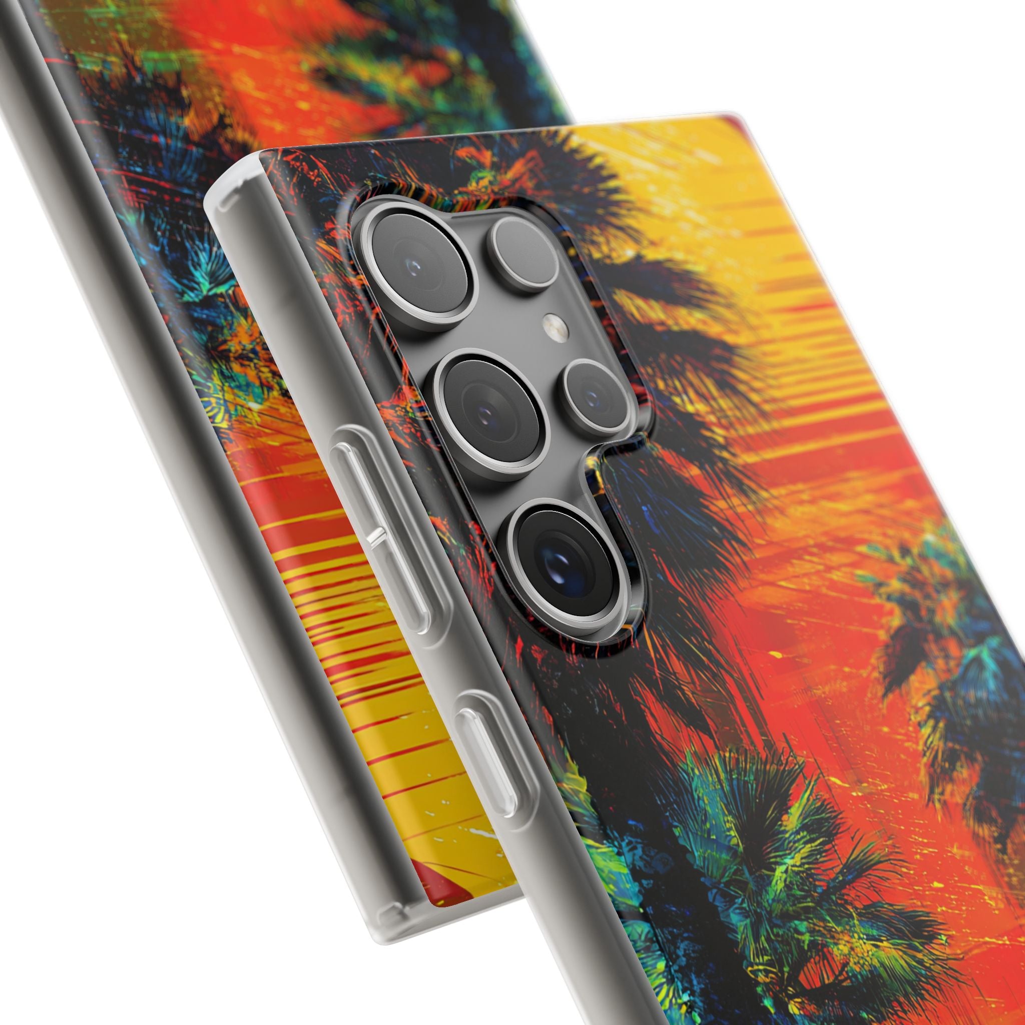 Tropical Sunburst Samsung S24 Ultra Case - Soft