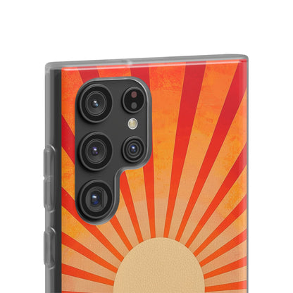 Sunburst Radiance Samsung S22 Ultra Case - Soft