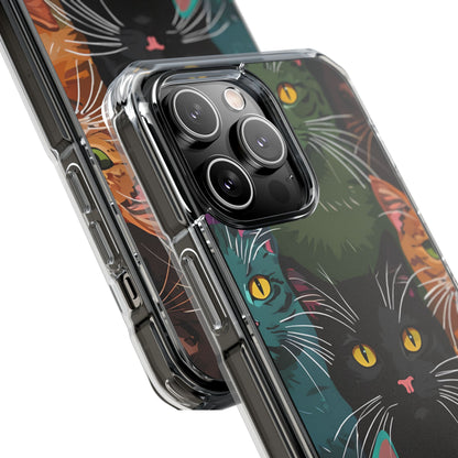 Colorful Cat Charisma iPhone Case - Impact