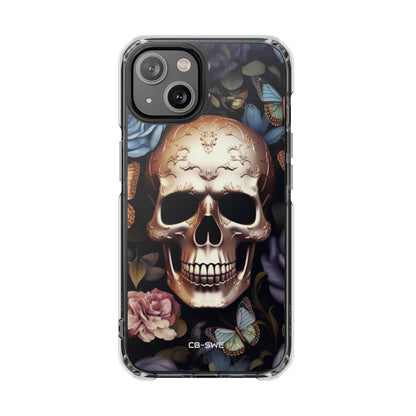 Skull Among Blossoms iPhone Case - Impact