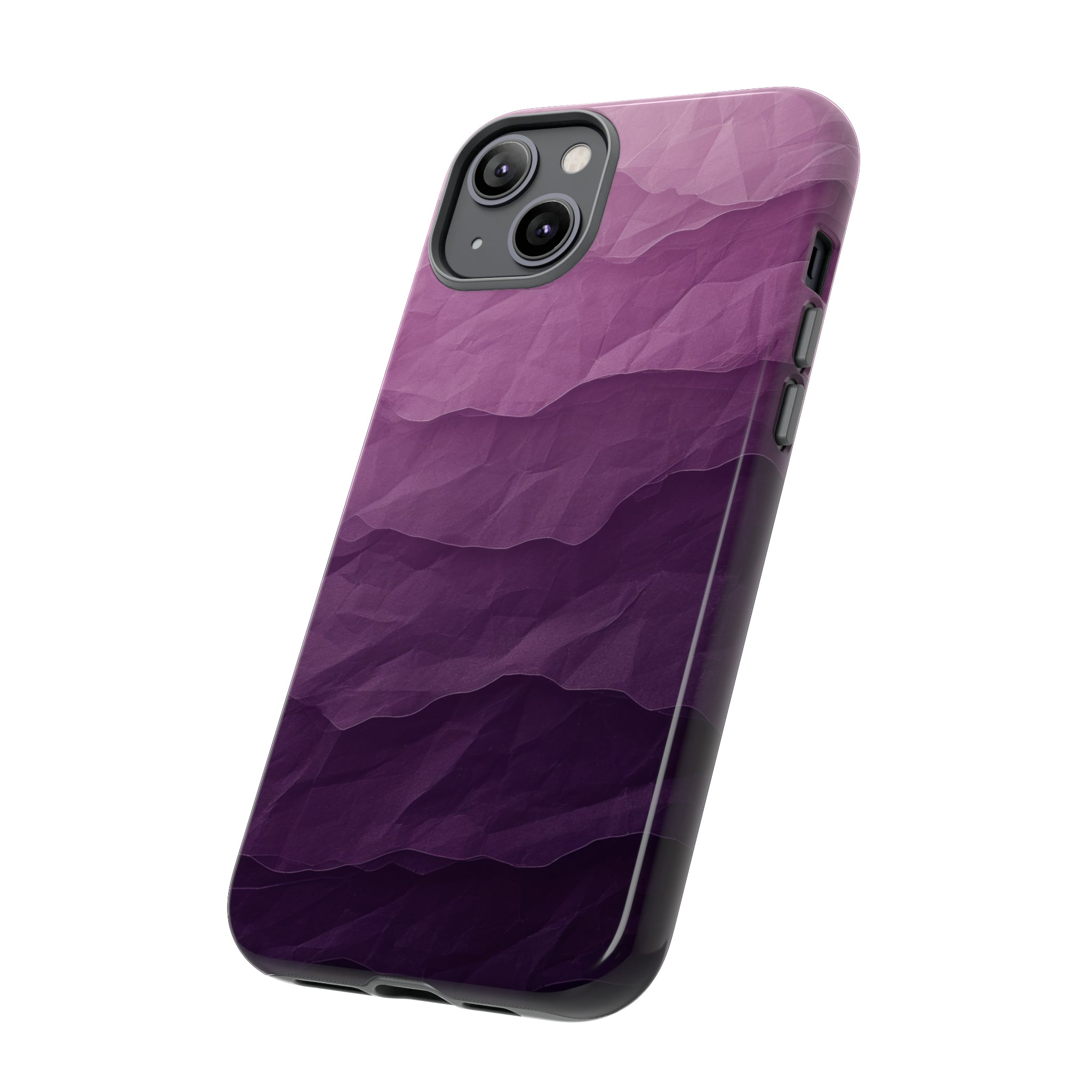 Lilac to Plum Gradient - Protective Phone Case