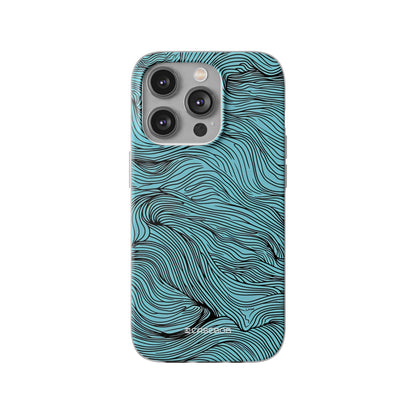 Wavy Serenity | Flexible Phone Case for iPhone