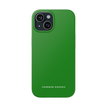 Forest Green iPhone 15 - Flexi Phone Case