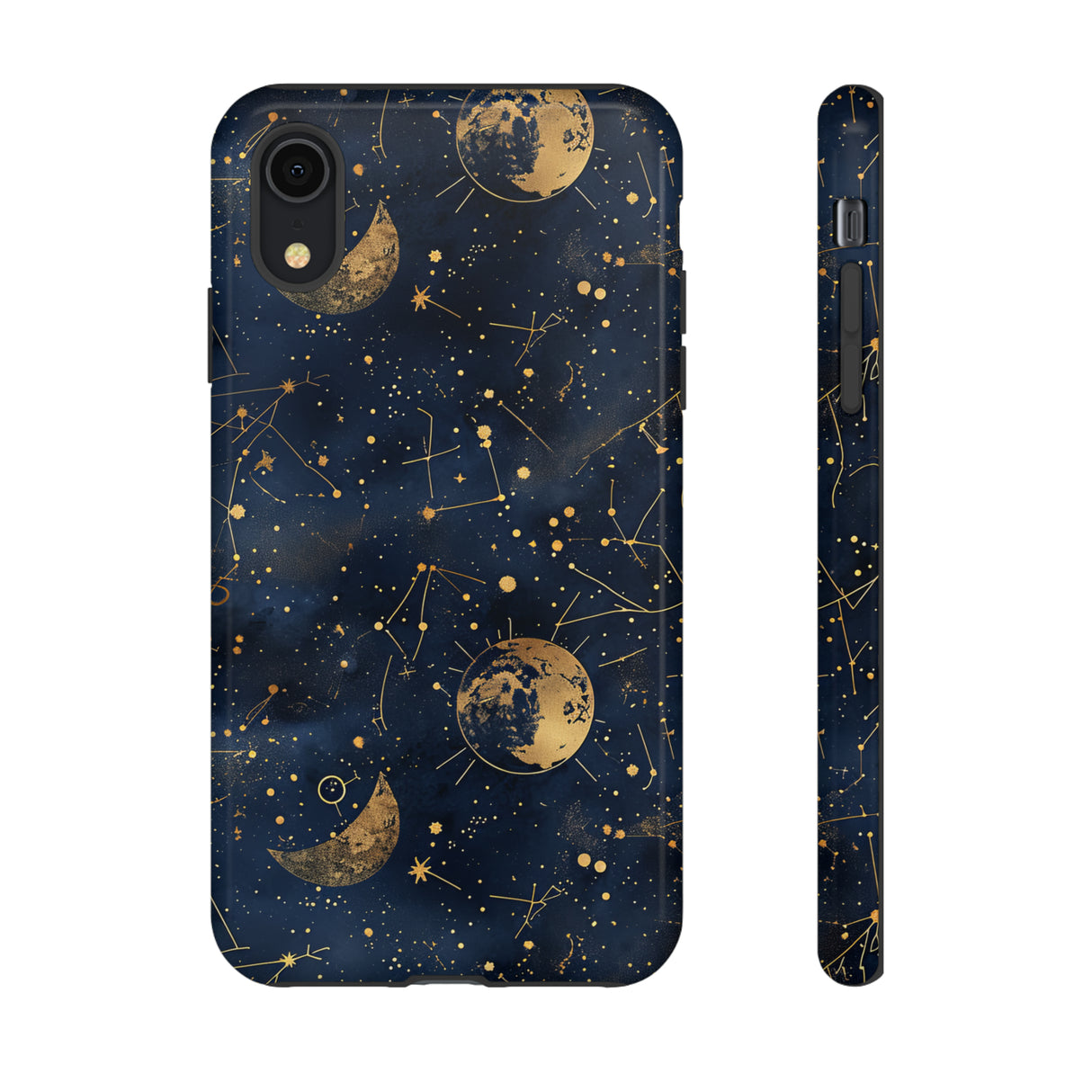 Celestial Zodiac Whispers - Protective Phone Case