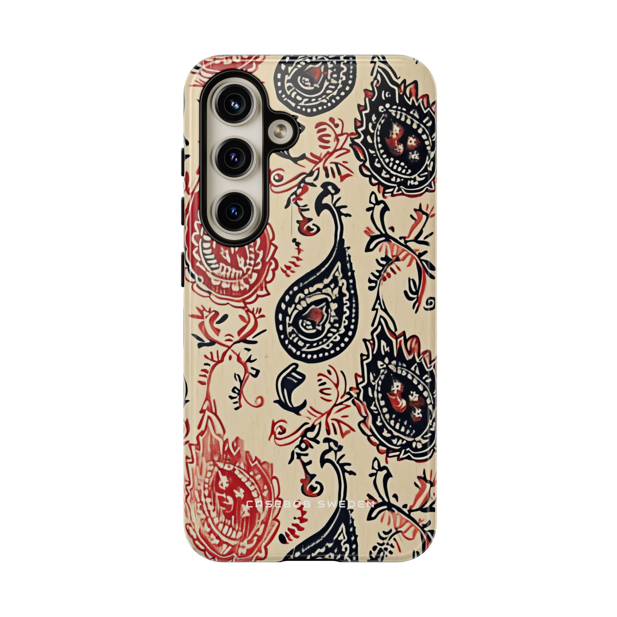 Vintage Paisley Elegance Samsung S24 - Robuste Handyhülle