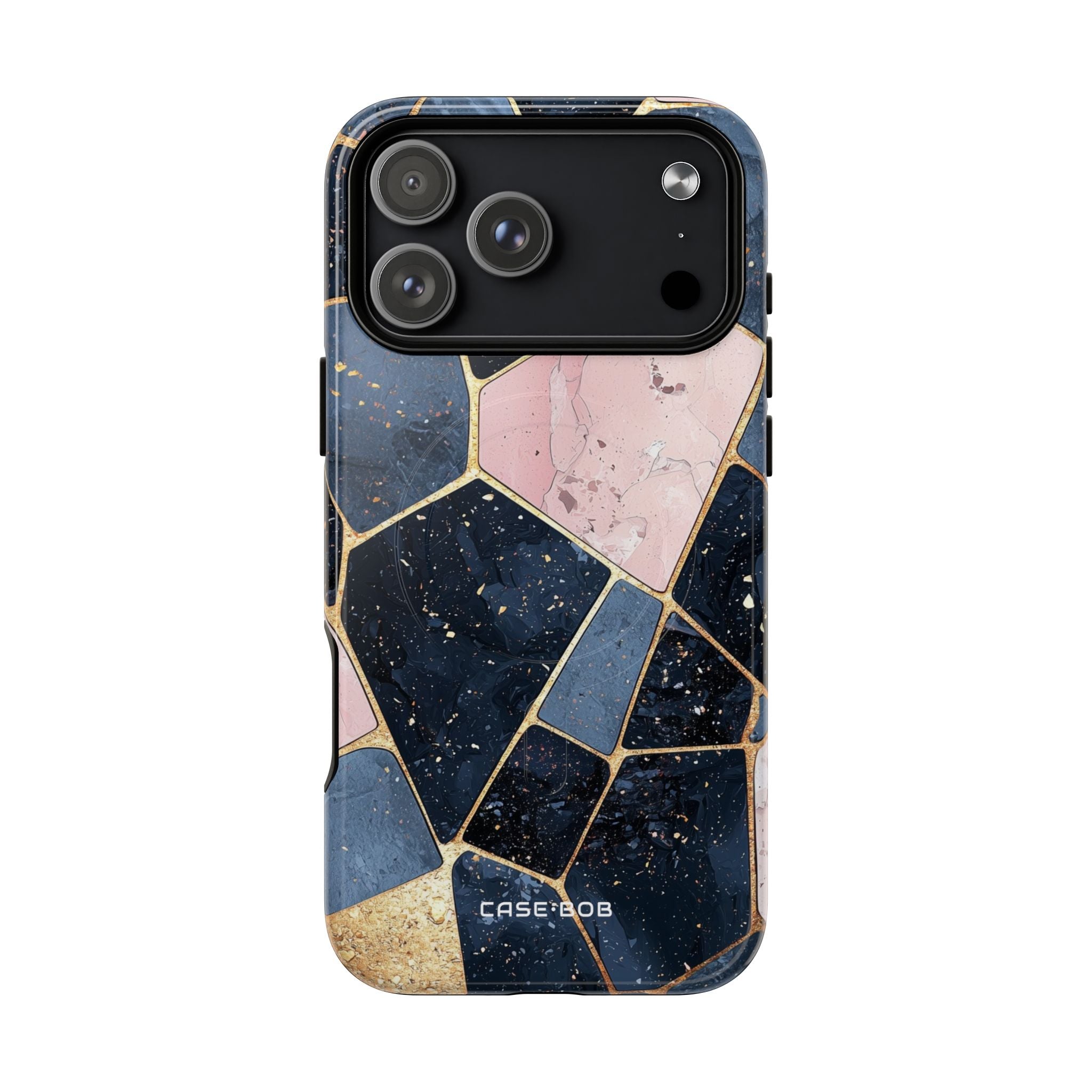 Golden Mosaic iPhone 17 Pro Max Case - Tough+