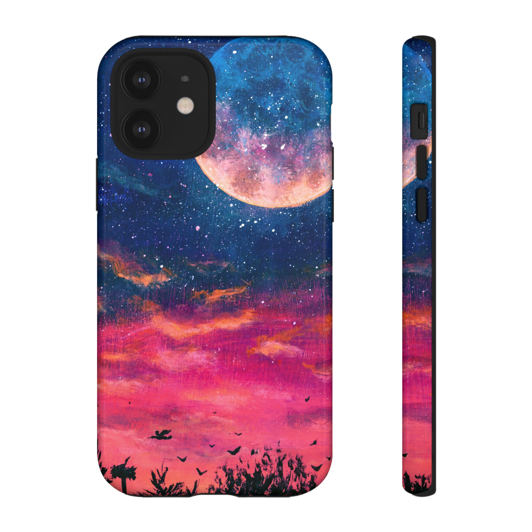 Oil painting - Big Planet - Protective Phone Case