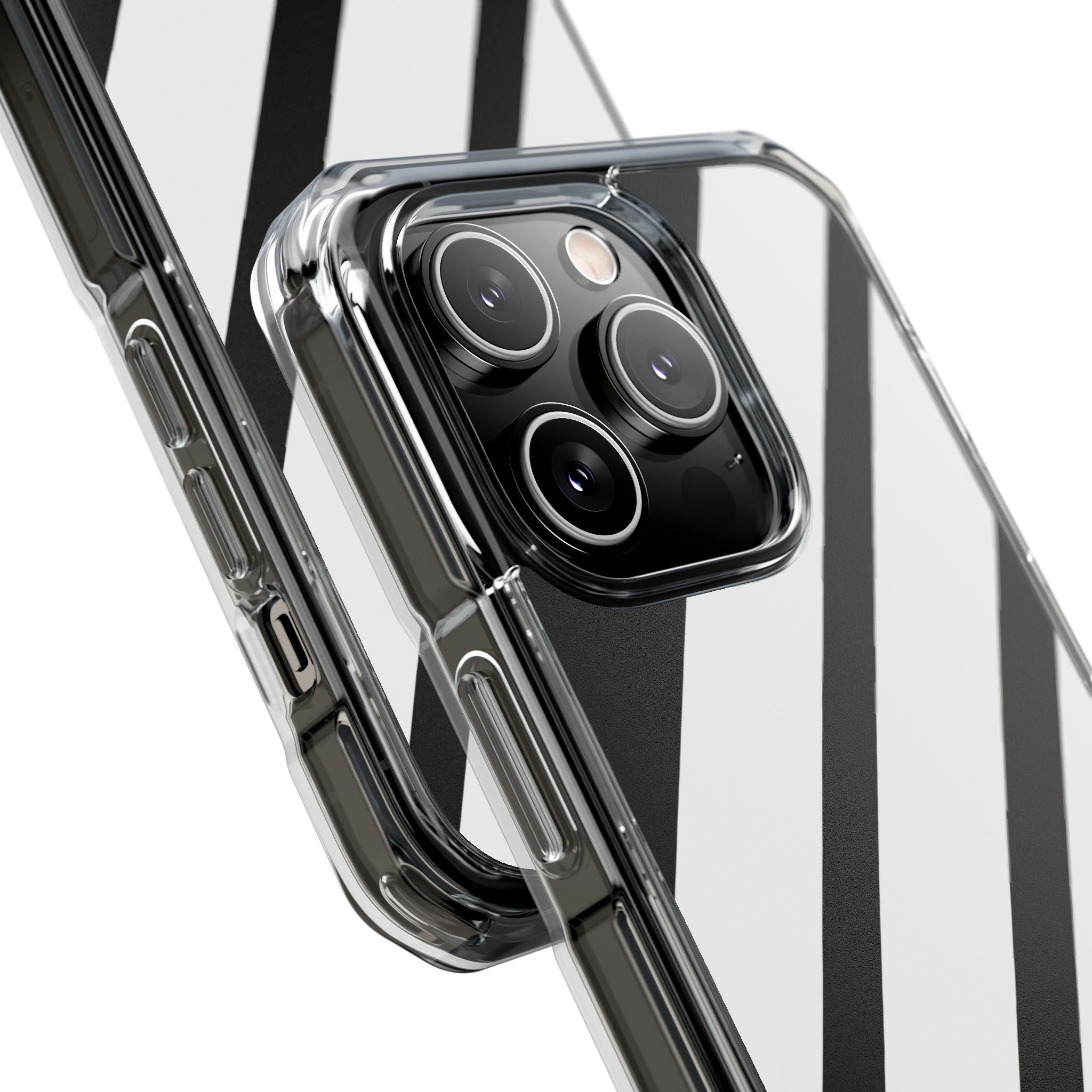 Monochrome Diagonal Symmetry iPhone Case - Impact