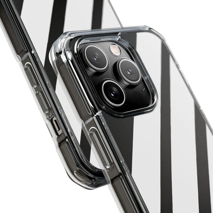 Monochrome Diagonal Symmetry iPhone Case - Impact