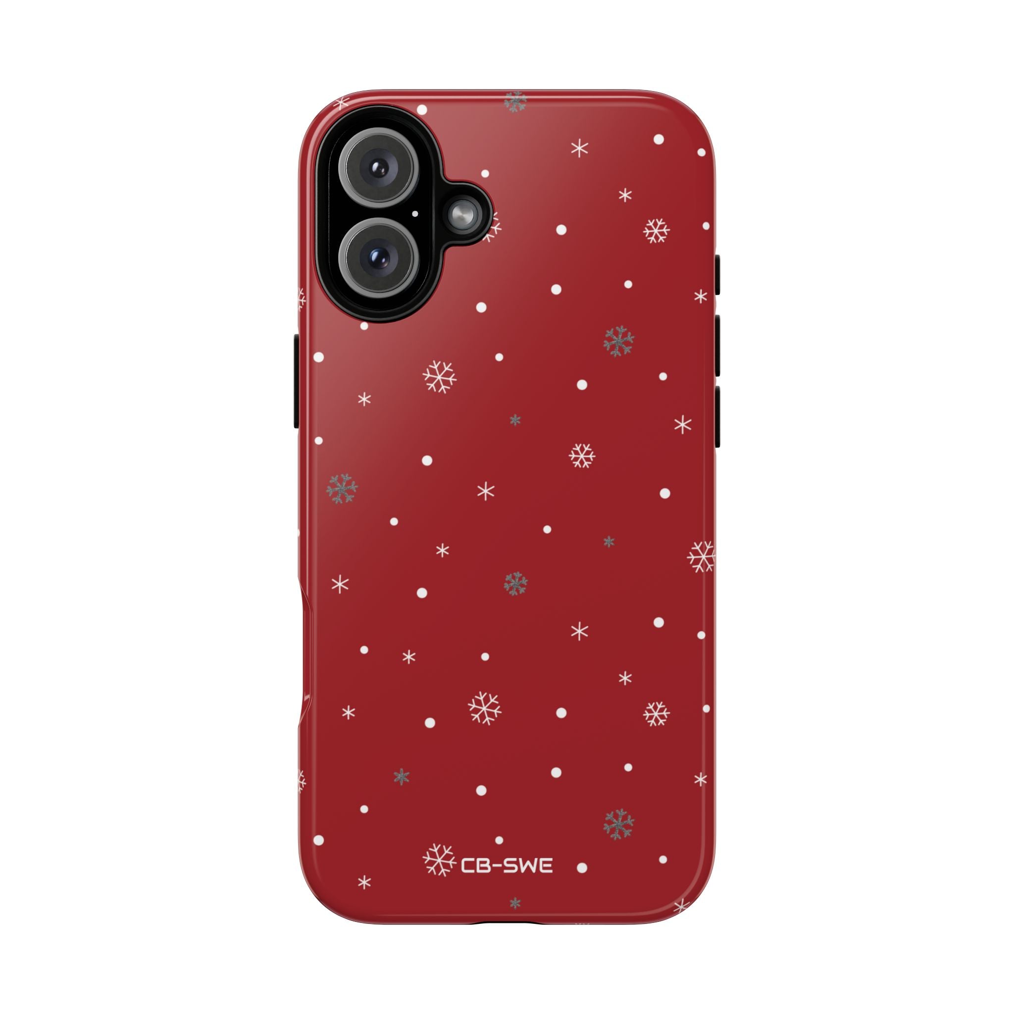 Snowflakes Dance Cheerfully - iPhone Case