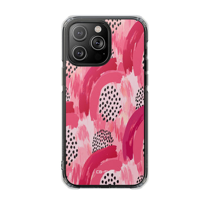 Vibrant Brushwork Dance iPhone Case - Impact