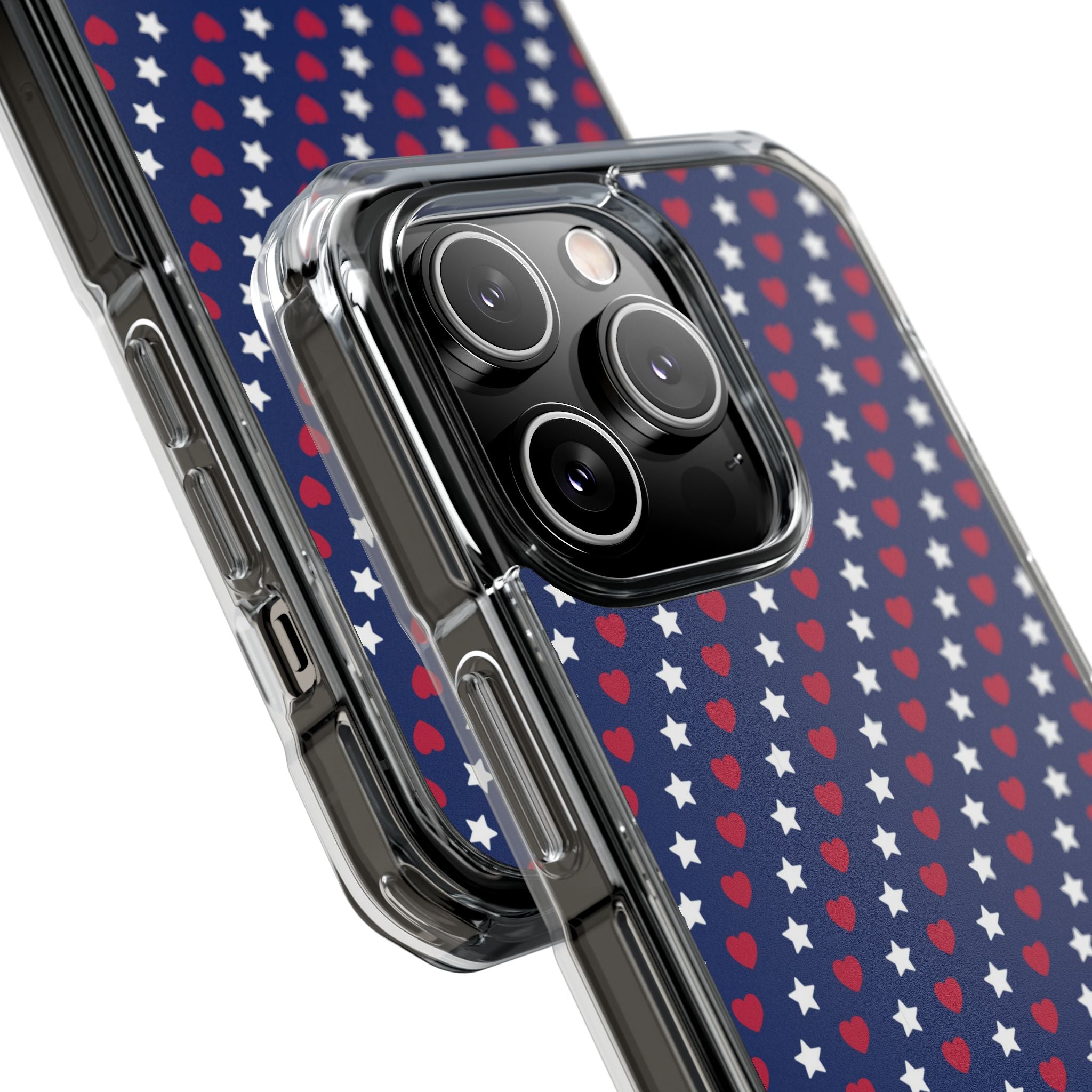 Hearts Twinkle Bright iPhone Case - Impact