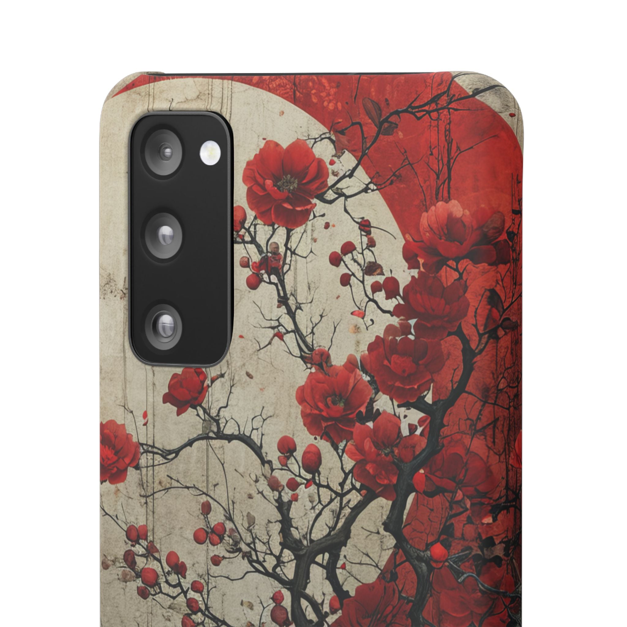 Zen Blossoms in Moonlight Samsung S20 - Slim Phone Case