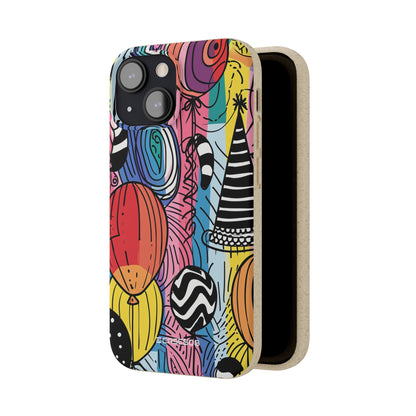 Vibrant Party Whimsy | Biodegradable Phone Case