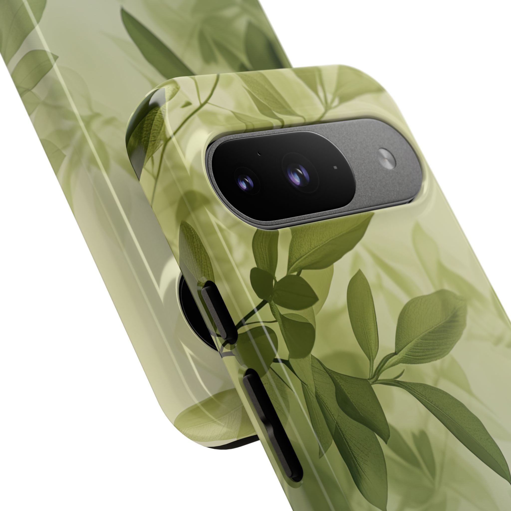 Serene Leaf Gradient Google Pixel 9 - Tough Phone Case