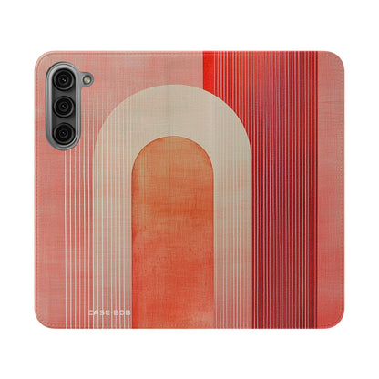 Crimson Archways - Samsung S23+ Case - Wallet