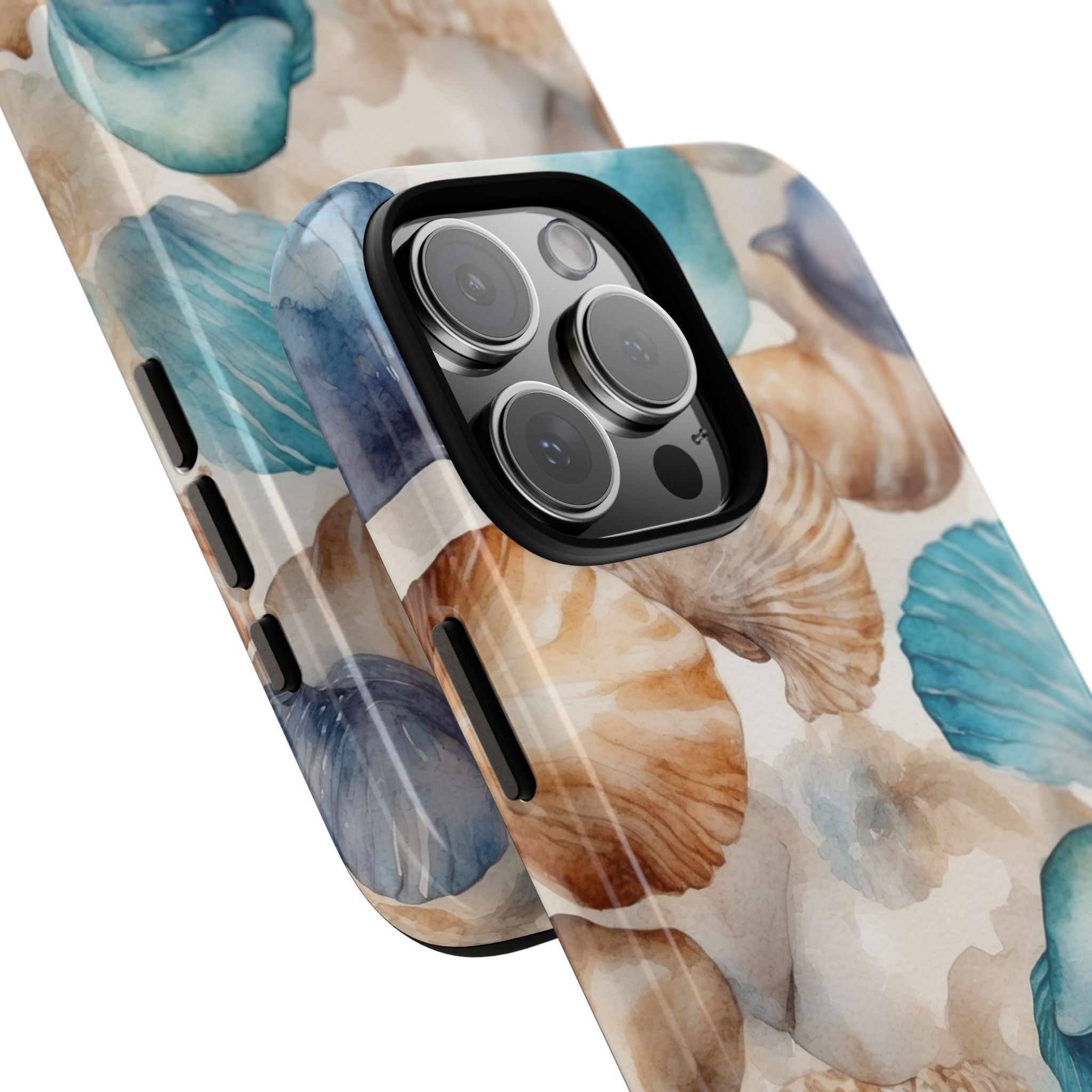 Seashells Embrace Shore - iPhone Case