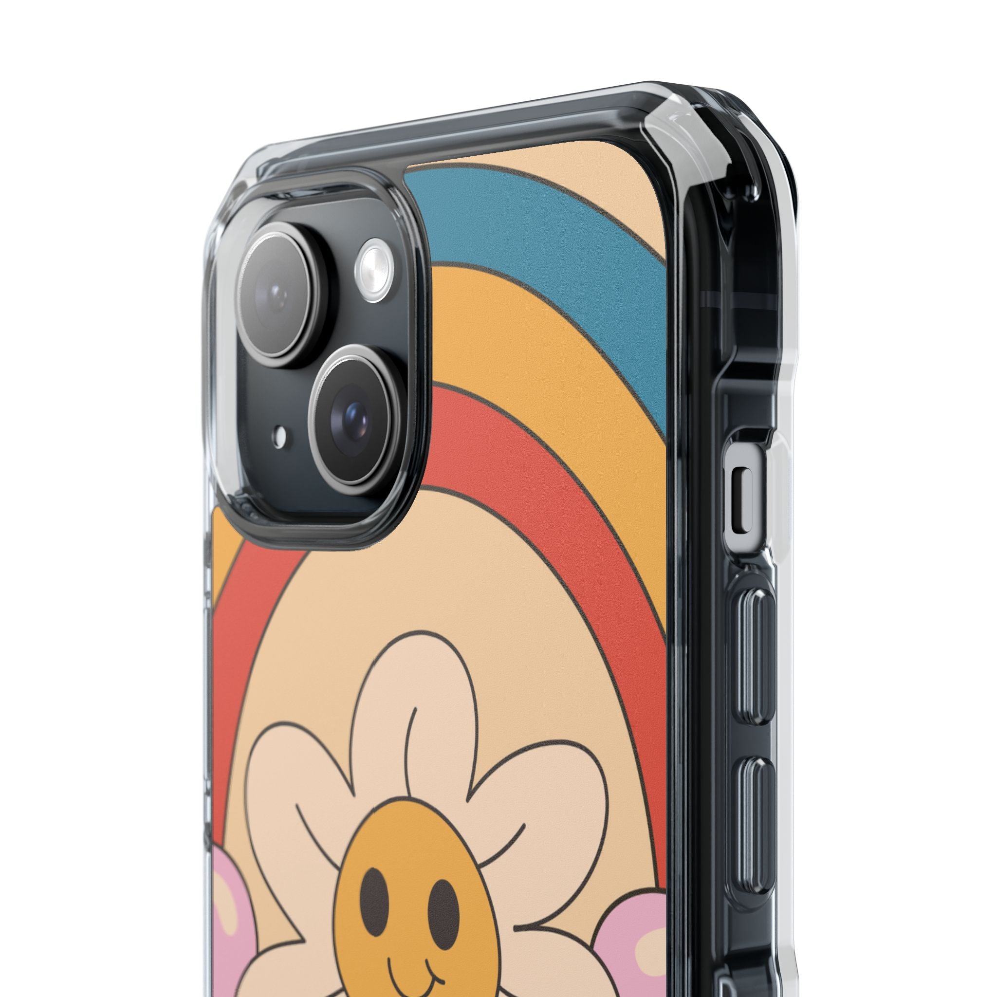 Joyful Retro Bloom iPhone Case - Impact